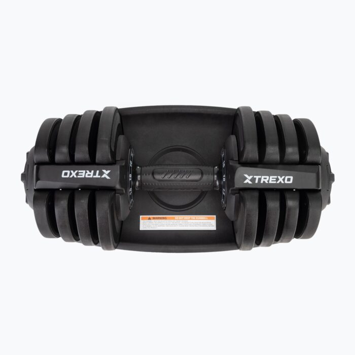 Регульована гантель XTREXO TXO-B4W003 18 кг чорна - Зображення 3