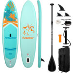 SUP-дошка надувна FunWater SUPFW70A 3,5 м (бірюзова)