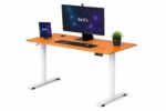 Стіл Hell's Chair Oak White з електричним регулюванням 140x70 см