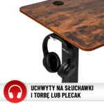 Стіл Hell's Chair Rustic Brown з електричним регулюванням 140x70 см - Зображення 11