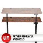 Стіл Hell's Chair Rustic Brown з електричним регулюванням 140x70 см - Зображення 12