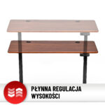 Стіл Hell's Chair Canyon Walnut з електричним регулюванням горіховий 140x70 см - Зображення 13