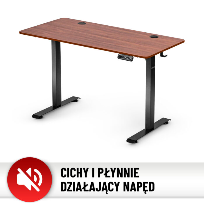 Стіл Hell's Chair Canyon Walnut з електричним регулюванням горіховий 140x70 см - Зображення 9