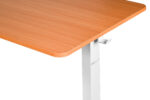 Стіл Hell's Chair Oak Wood White з електричним регулюванням кутовий 180x120 см - Зображення 5