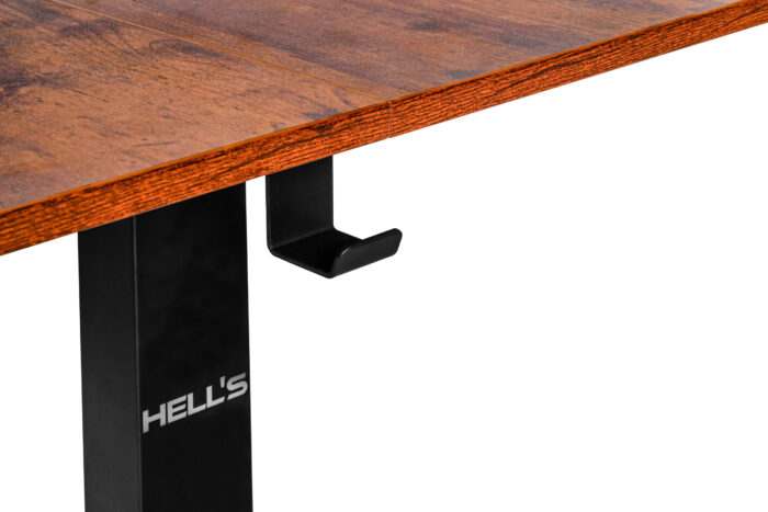 Стіл Hell's Chair Rustic Brown з електричним регулюванням 140x70 см - Зображення 6