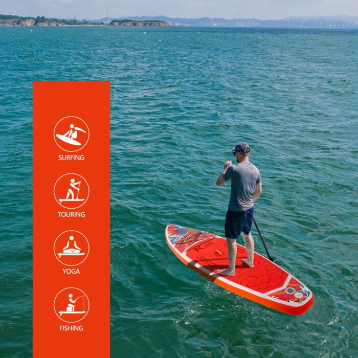 SUP дошка Funwater Feath-R Lite Koi 3,5 м SUPFR01E - Зображення 6