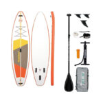 SUP-дошка надувна FunWater SUPFW69B 3,35 м (помаранчево-білий)
