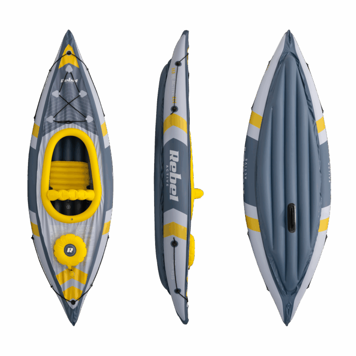 Надувний каяк REBEL ACTIVE 282x90x43, комплект - Зображення 2