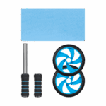 Ролик для вправ на прес REBEL RBA-3061 ACTIVE AB Wheel AB-2 - Зображення 6