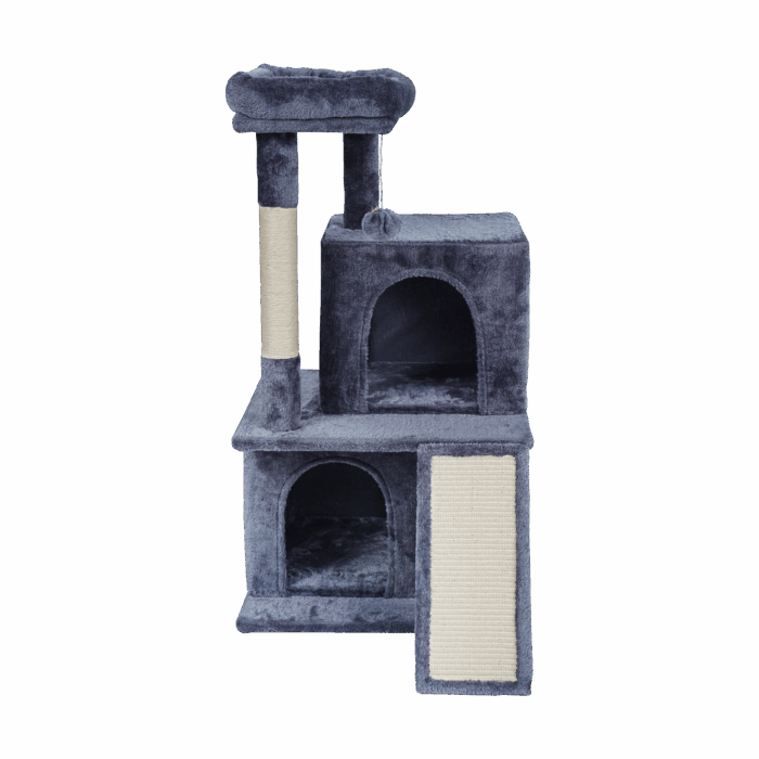 Кігтеточка для кота 49x46x91 cм ,темно-сіра, REBEL ANIMALS RA-1005 - Зображення 3