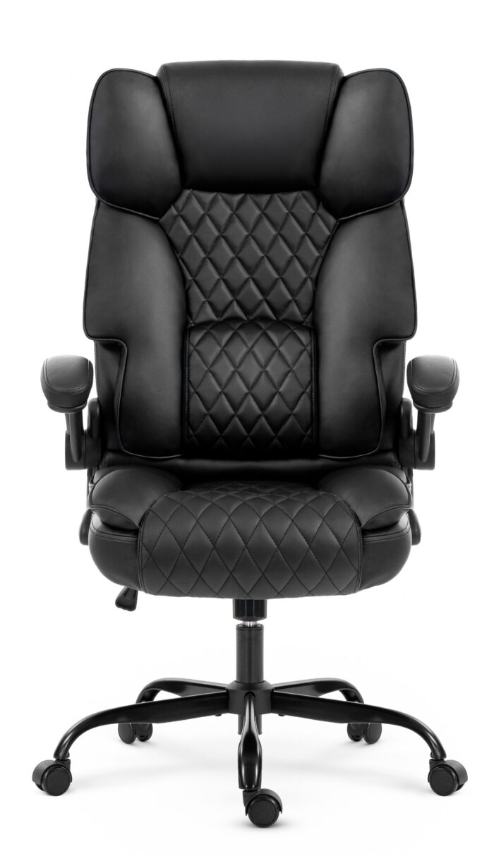 Офісне крісло Hell's Chair HC-1033 Black екошкіра - Зображення 2