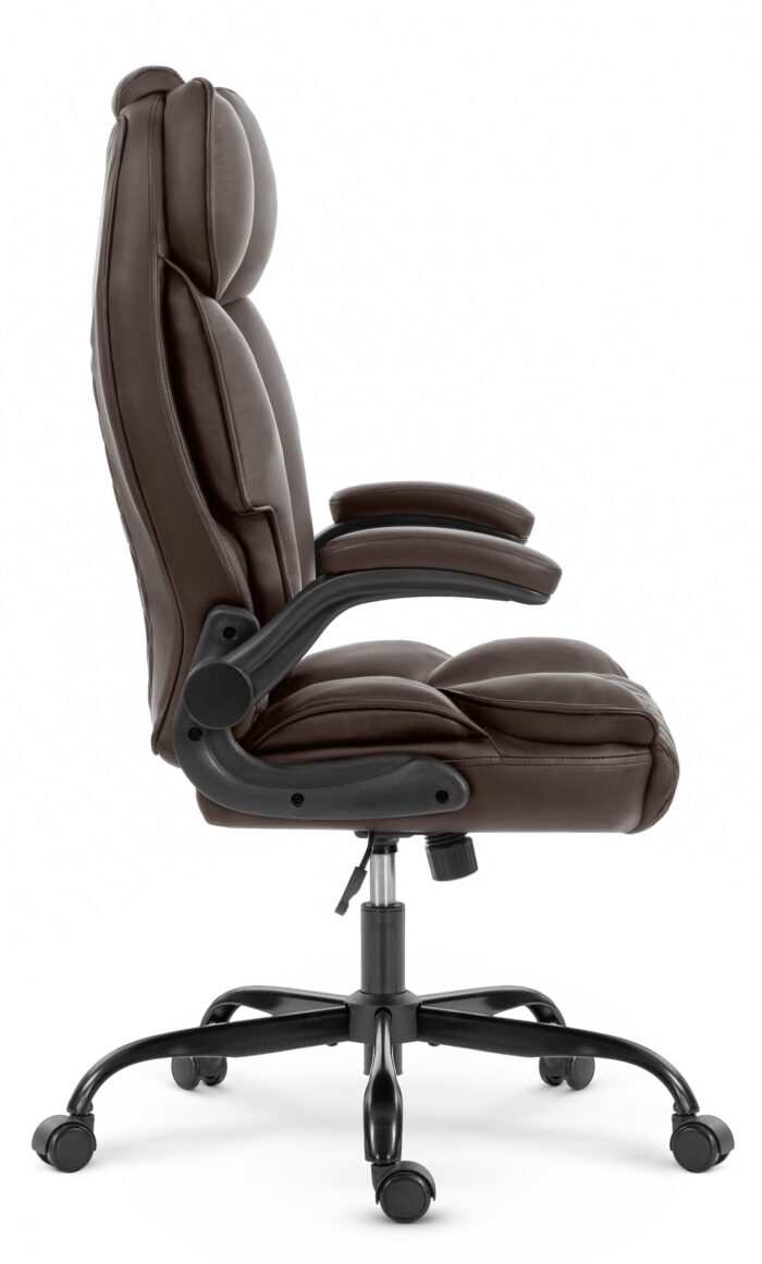 Офісне крісло Hell's Chair HC-1033 Brown екошкіра - Зображення 4