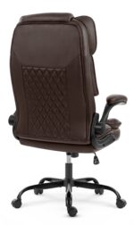 Офісне крісло Hell's Chair HC-1033 Brown екошкіра - Зображення 5