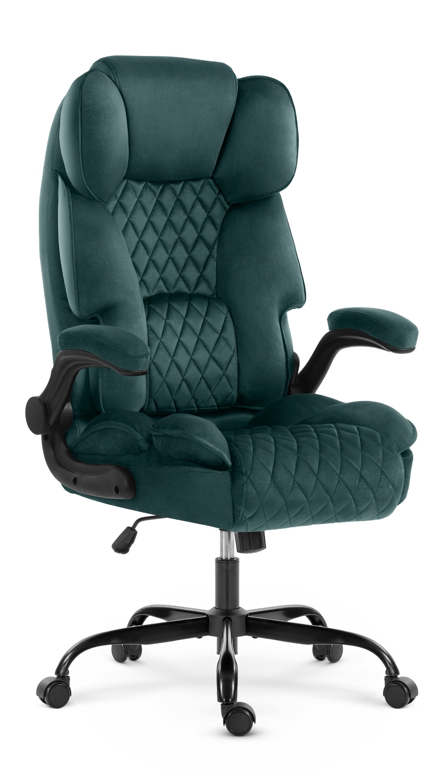 Fotel-biurowy-obrotowy-Hells-Chair-HC-1033-Green-Zielony-Tkanina - Зображення 1