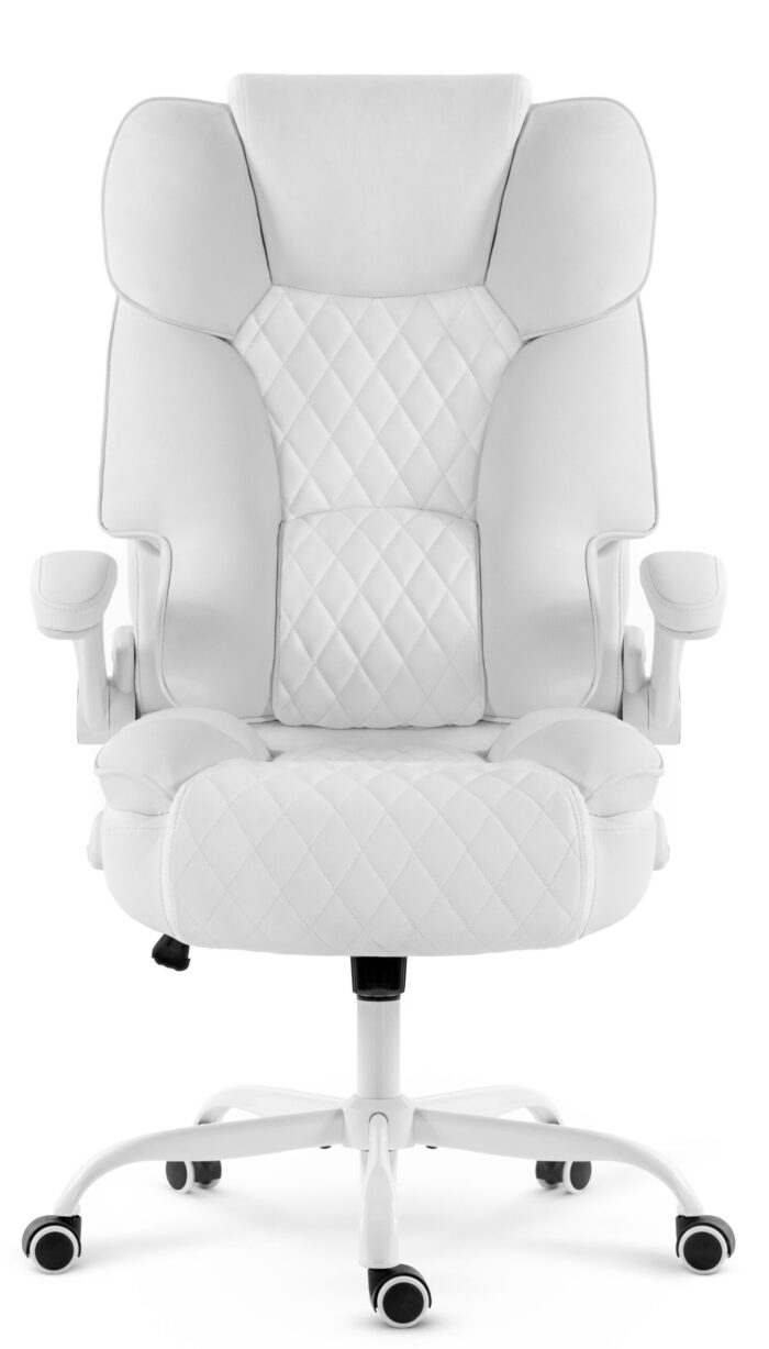 Офісне крісло Hell's Chair HC-1033 White екошкіра - Зображення 2