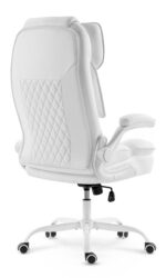 Офісне крісло Hell's Chair HC-1033 White екошкіра - Зображення 5