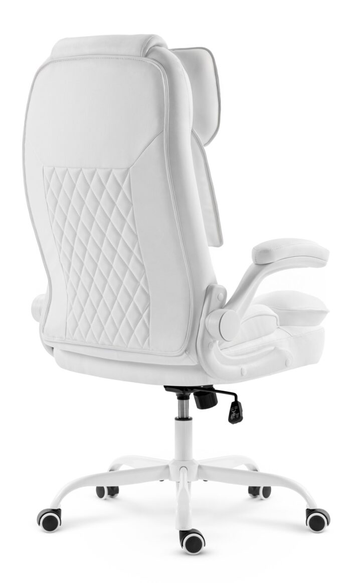 Офісне крісло Hell's Chair HC-1033 White екошкіра - Зображення 5