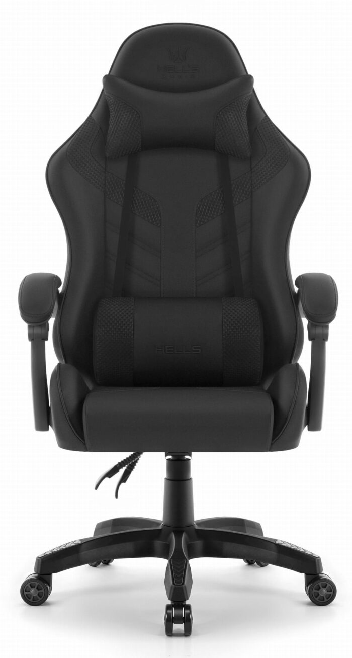 Геймерське крісло Hell's Chair HC-1007 Black тканина - Зображення 3