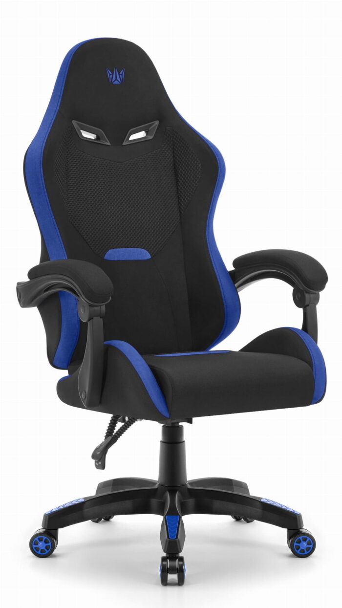 Геймерське крісло Hell's Chair HC-1012 Black Blue тканина - Зображення 2