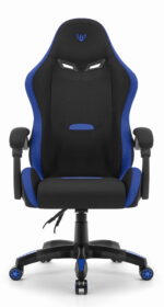 Геймерське крісло Hell's Chair HC-1012 Black Blue тканина - Зображення 3