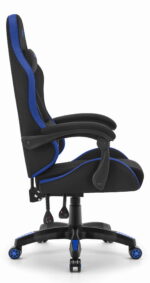 Геймерське крісло Hell's Chair HC-1012 Black Blue тканина - Зображення 4