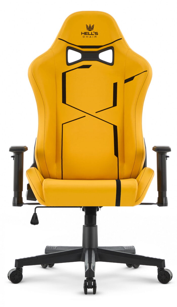 Геймерське крісло Hell's Chair HC-2001 Yellow - Зображення 4