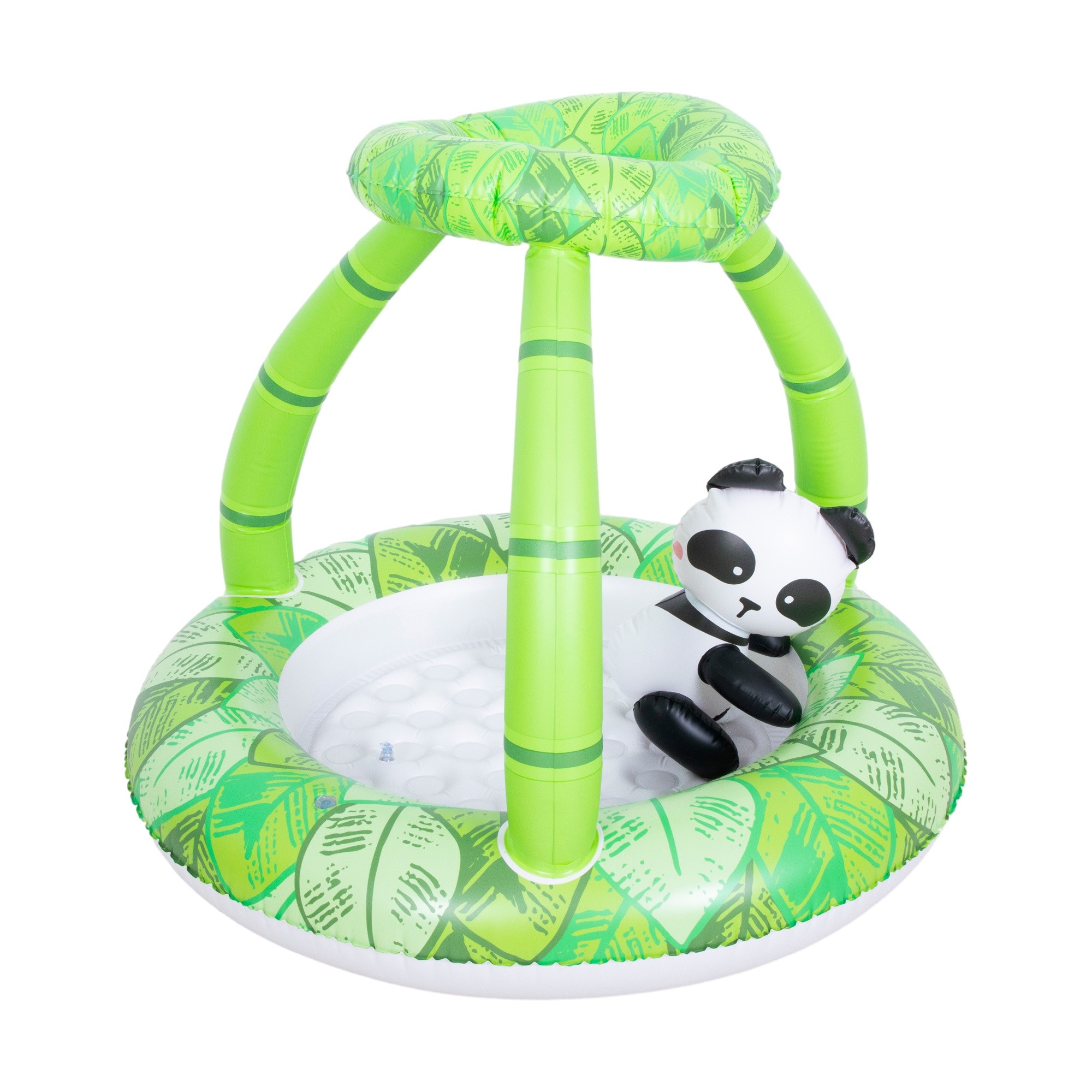 basenik-dla-najmlodszych-panda-sunclub-2bd38edd59fe414ca09942a4cb27342e-01153084 Дитячий надувний басейн SunClub Панда 98 см з іграшкою та дахом - Зображення 1