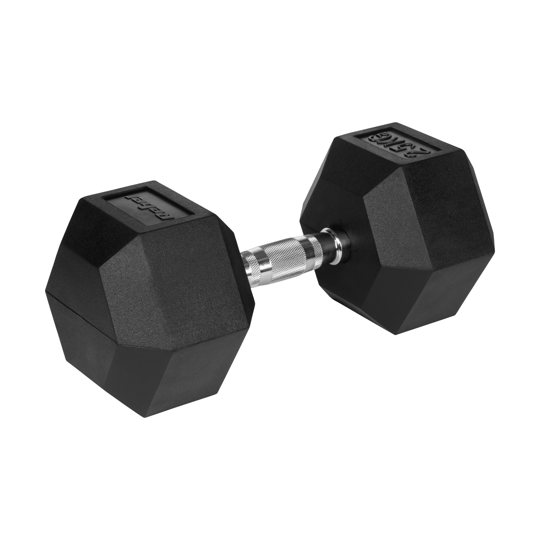 hantel-zeliwny-gumowany-hex-25-kg-rebel-active-4a76730b858e4b14a839d9d0e8400231-e43466c6 Гантель Rebel HEX 25 кг чавунна з гумовим покриттям для силових тренувань - Зображення 1