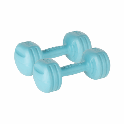 Бітумні гантелі Rebel Active 2x2 кг для силових тренувань