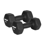 Гантелі Rebel HEX 2x8 кг з неопреновим покриттям і чавуну для силових тренувань
