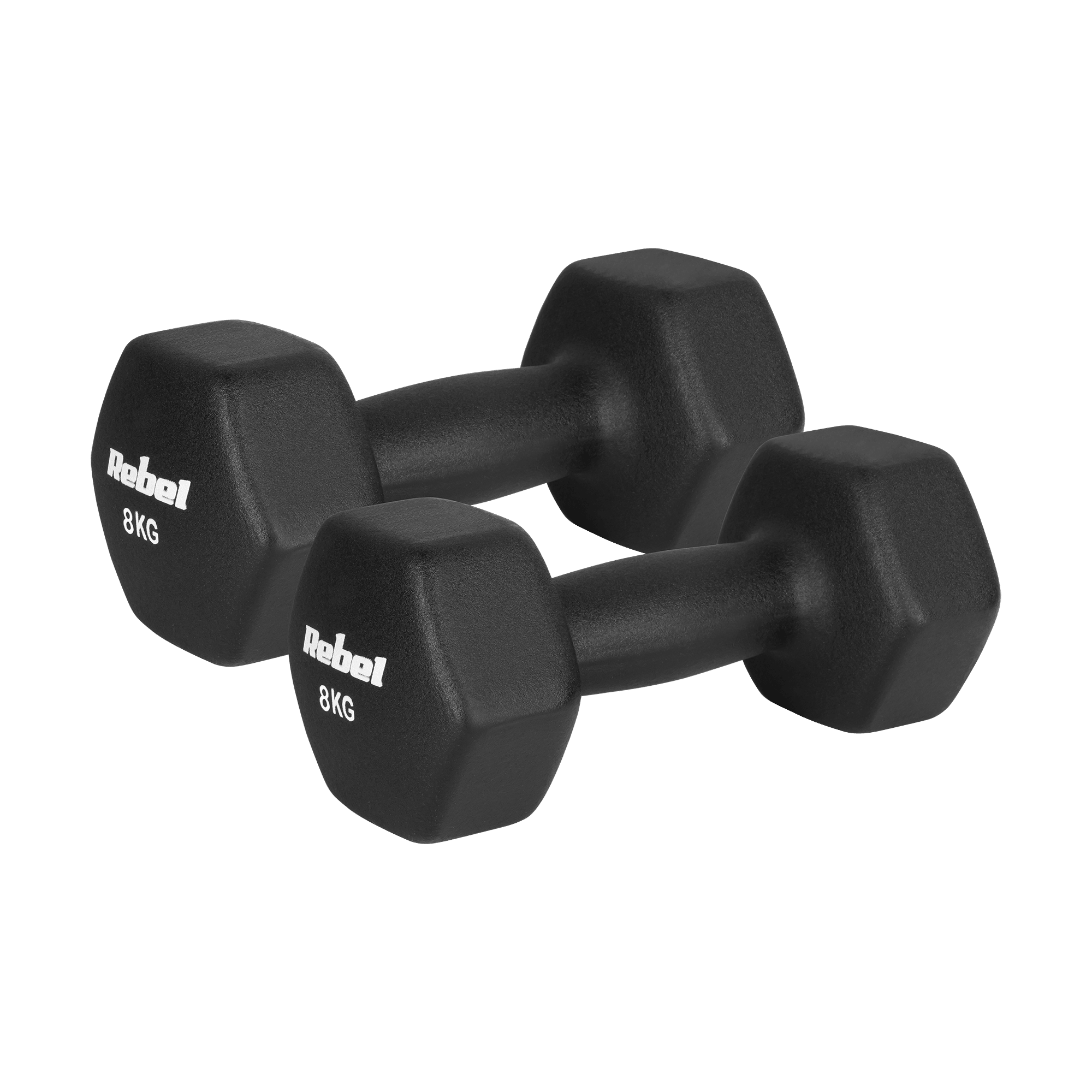hantelki-zeliwne-neoprenowe-hex-2x8kg-rebel-active-4a75fc3a121e4541a47f2b1078b81712-87380f7f Гантелі Rebel HEX 2x8 кг з неопреновим покриттям і чавуну для силових тренувань - Зображення 1