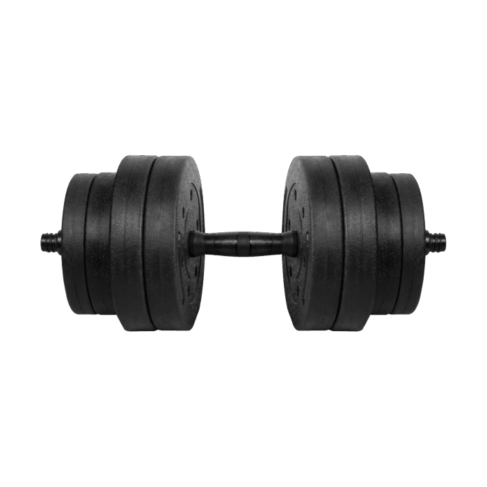 Регульовані бітумні гантелі Rebel Active 1x20 кг зі штангою - Зображення 3