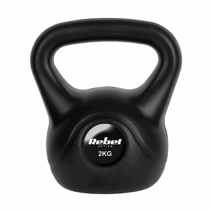 Гіря бітумінозна Rebel RBA-2311 ACTIVE 2 кг для ефективних силових тренувань - Зображення 2