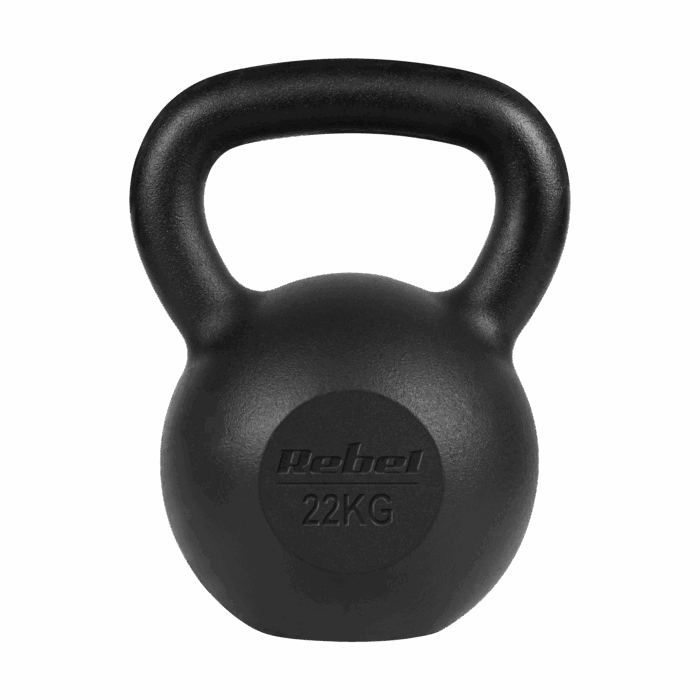 Чавунна гиря Rebel ACTIVE 22 кг зі зручною ергономічною ручкою - Зображення 2