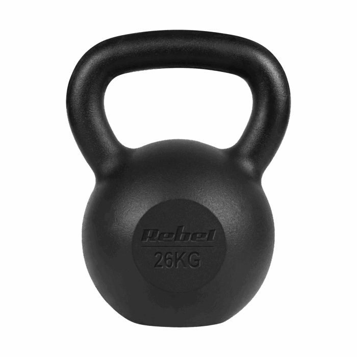 Чавунна гиря Rebel Active 26 кг для силових тренувань - Зображення 2