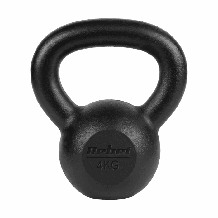 Чавунна гиря 4 кг, Rebel RBA-2323-04 ACTIVE - Зображення 2
