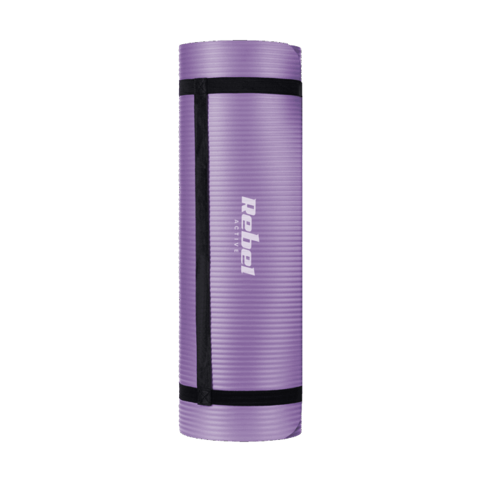 Гімнастичний килимок REBEL ACTIVE RBA-3151-PU 183x61 см фіолетовий - Зображення 3
