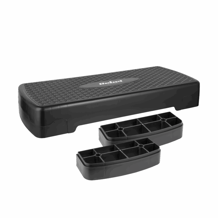Степ-платформа REBEL ACTIVE RBA-3228-BK 2 рівні, 68 см, чорний - Зображення 3