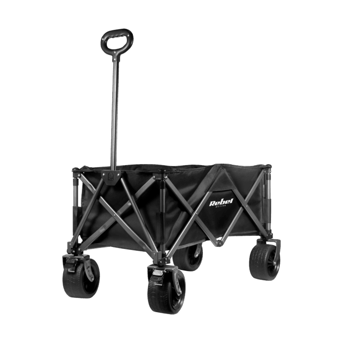 Складаний візок Rebel Active RBA-5503 що складається всередину 150 л, 100 кг - Зображення 4