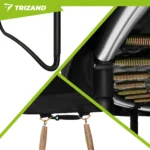 Батут Trizand 366 см з сіткою. драбинкою. 150 кг - Зображення 4