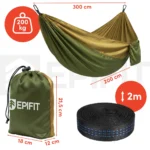 Гамак туристичний EPIFIT CALM300 114261. двомісний - Зображення 4