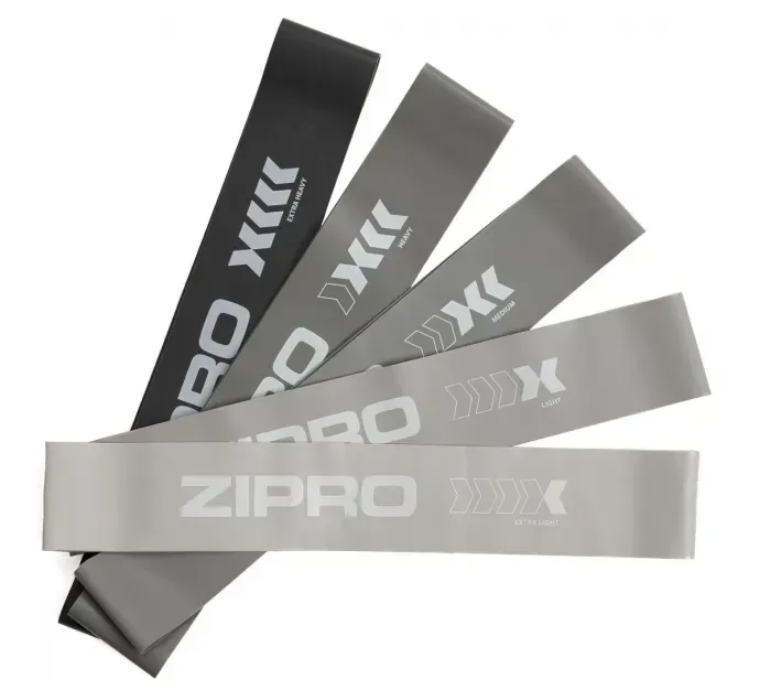 65943672735341 Набір резинок для фітнесу Zipro Mini Band 5шт - Зображення 1