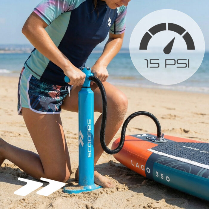 Надувний SUP-борд Scoopes LAGO 350 см до 180 кг - Зображення 6