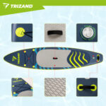 Надувна SUP-дошка Trizand 27786 320 см +аксесуари - Зображення 4