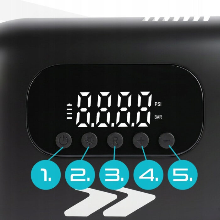 Насос для SUP-дошки Scoopes 114810 двосторонньої дії з манометром - Зображення 5
