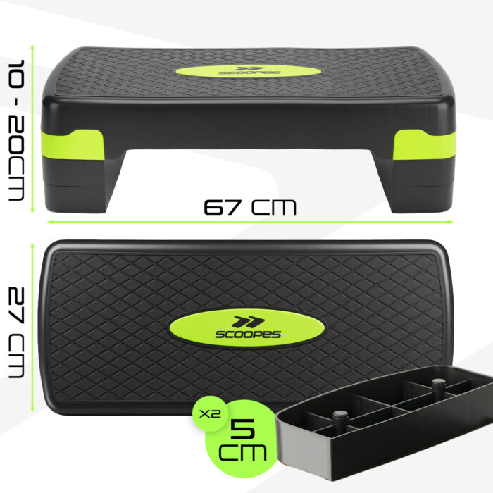 Степ-платформа Scoopes BodyStep Basic 3 (115159)  3 рівні - Зображення 3