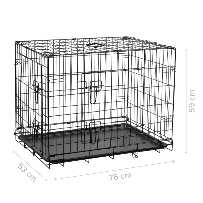 Металева клітка для собак. REBEL RA-1202 ANIMALS. L - Зображення 6
