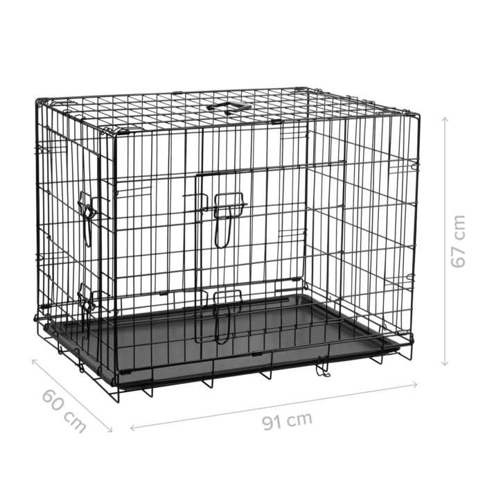 Металева клітка для собак REBEL RA-1203 ANIMALS XL - Зображення 6