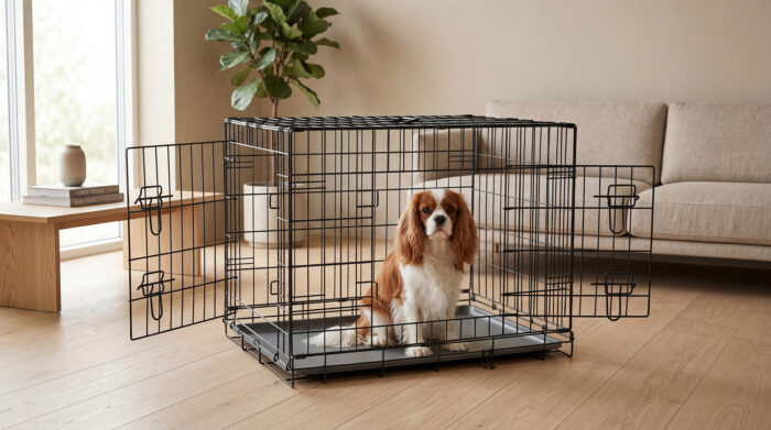 Металева клітка для собак REBEL RA-1203 ANIMALS XL - Зображення 8