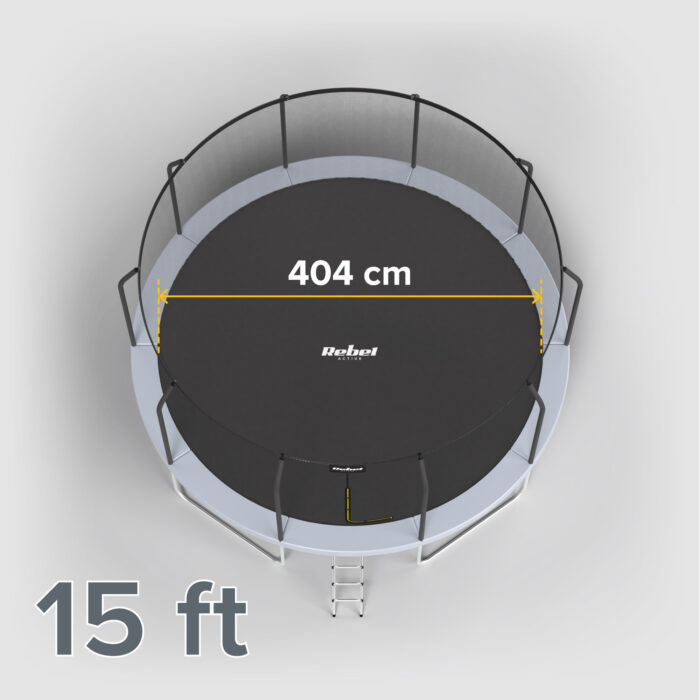 Батут Rebel RBA-8005 Active PRO 15ft/457cm - Зображення 3